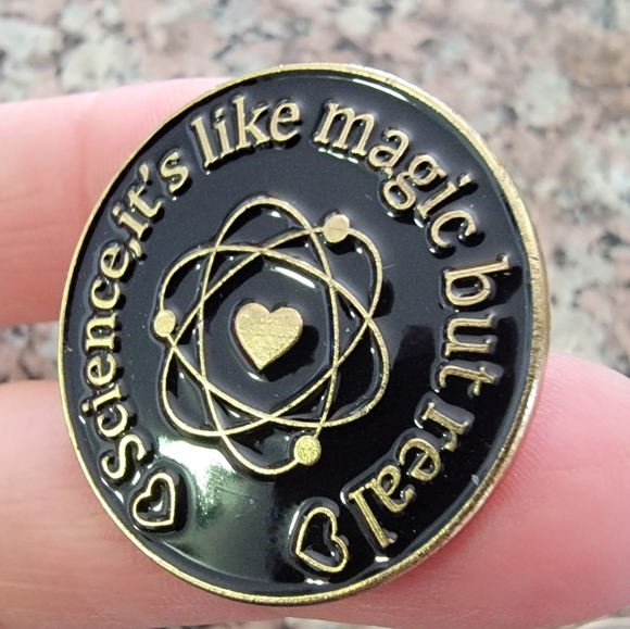 *2 for $13* Science Is Like Magic But Real Pin - Picture 2 of 3